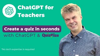 ChatGPT for Teachers  How to create a quiz in class without planning it [upl. by Tore]