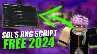 Sols Rng Script Hack 2024  FAST Auto Roll AURA HACK  INF BOOST ITEM LUCK  OP CHEAT 2024 [upl. by Docila]