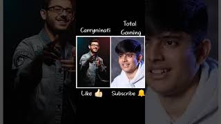 Carryminati vs total gaming carryminatiajju bhaishorts [upl. by Anirbaz]