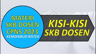 KISI KISI SKB 2023 [upl. by Eilema]