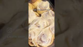 Love 🤎 Cinnamon rolls fyp foodcreatebakevlogging [upl. by Eiliah]