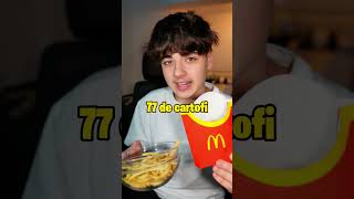 Câți cartofi sunt la KFC vs Mec kfc mcdonalds [upl. by Rett]