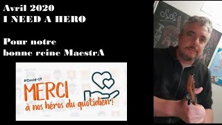 A NOS HEROS DU QUOTIDIEN Soprano UKULELE COVER [upl. by Lerrad]