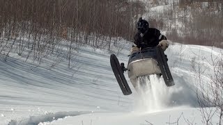 Mod Ski doo Elan 540cc having fun March 5 2012 [upl. by Nuahsak494]