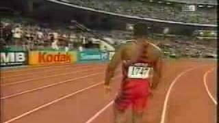 ato boldon 988 100m sprint [upl. by Adlaremse489]