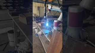 Multilayer Horizontol Robotic Welding Stimulation PART 1 [upl. by Enelegna983]