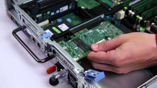 Dell PowerEdge 13G Rack Servers Install PCI Riser amp PCI Card [upl. by Rimisac]