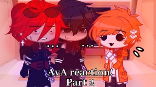 Past AvA reaction pt2 rushed [upl. by Eitra53]