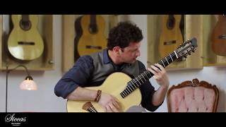 Andre Bernovski plays Fuoco from Libra Sonatine by Roland Dyens on a 2014 Thomas Ochs [upl. by Ahsaetan]