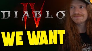 This Is The Diablo 4 We Want  DM Reacts [upl. by Buskus557]