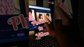 How to Convert Photos to Video Easily  Best Photo to Video Converter Tutorial shorts [upl. by Alaet878]