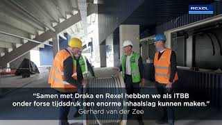 ITBB Draka en Rexels topscorend vermogen bij bouw stadion SC Cambuur  Rexel Topics [upl. by Nnaeilsel]