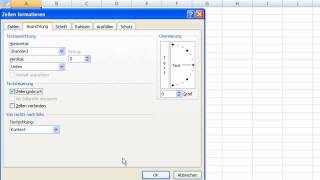 Excel 2007  Gesamten Zelleninhalt sichtbar machen [upl. by Elbring371]