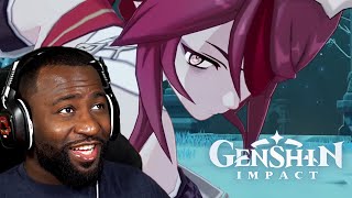 Rosaria New Character Demo REACTION  No Overtime Ever  Genshin Impact [upl. by Marucci]