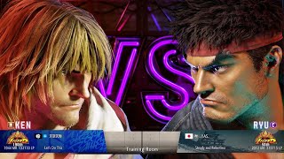 Modern Ken 天空天狗 vs Ryu YAS Legend 2000 MR  SF6 [upl. by Audrit]