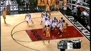 2001 Louisville Cardinals hit 3 3s in 30 seconds to beat Tennessee [upl. by Atiluj]