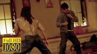 Tony Jaa fights with a Capoeira master in a Buddhist temple in the movie TomYumGoong 2005 [upl. by Attehcram506]