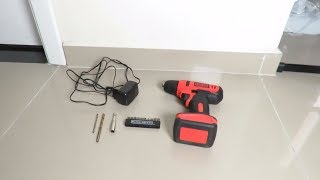 Review Furadeira Parafusadeira 12v LD12S Blackdecker Sem fio  Ótima  Gravado com Cânon sx60 [upl. by Burnight]