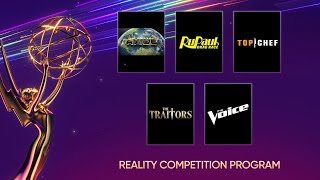 76th Emmy Nominations Reality Competition Program [upl. by Hosbein]