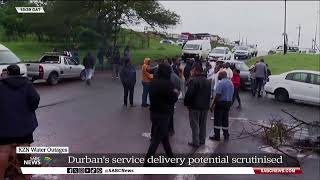 SA Water Crisis  Durban communities troubled by constant water outages [upl. by Cassie]