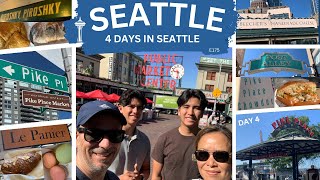 WELCOME TO THE PIKE PLACE MARKET IN SEATTLE WASHINGTON A Full Day at the Pike  Amazon Center Day 4 [upl. by Yknip509]