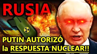 MISILES de EEUU y REINO UNIDO IMPACTAN SOBRE RUSIA  Y PUTIN AUTORIZA el ATAQUE NUCLEAR [upl. by Harrington]