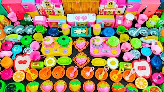 6 Minutes Satisfying With Unboxing Hello Kitty New Kitchen Set  Cute Tiny ASMR Kitchen Set item [upl. by Ecirtam]