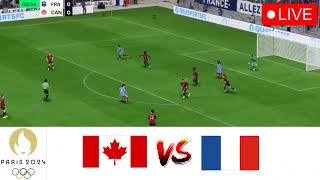 LIVE  Canada VS France  JEUX OLYMPIC 2024 PARIS  Womans FULL MATCH LIVE GAMEPLAY [upl. by Ayekram554]