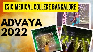 Advaya part 1  ESIC medical college bangalore 🕺 [upl. by Butcher]