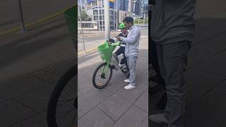 Pedal assist EBike rental in melbourne CBD melbournevibes travel trending viral [upl. by Ahswat244]