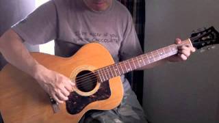 Guild F30NT Kathys Song Paul Simon Cover [upl. by Raimund]