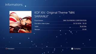 PS4 THEME The King of Fighters XIV – Mai Shiranui [upl. by Aileen]