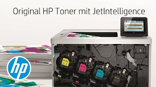 Die neue Technologie für Drucker  Original HP Toner mit JetIntelligence [upl. by Lochner]