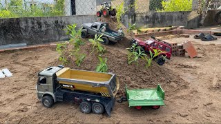 Remote Control Car Off Roading TestMini Rc Car Off RoadRc Land CruiserRc Toyota PickupTractor [upl. by Xuaeb332]