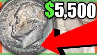 VALUABLE 1963 DIME WORTH MONEY  RARE DIMES TO LOOK FOR [upl. by Wat]