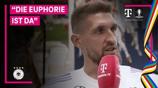 DFBInterview Robert Andrich  UEFA EURO 2024  MAGENTA TV [upl. by Riancho896]