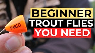 Beginner Stillwater Trout Flies  The Fario Fly Box [upl. by Dnalro]