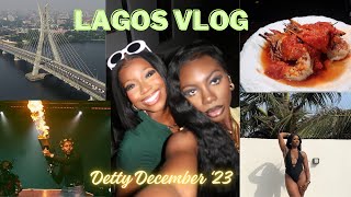 IM BAAAAACK LAGOS VLOG NIGHTLIFE BEACH PARTIES ASAKE CONCERT DETTY DECEMBER 23 [upl. by Jobie636]