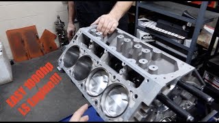 Building a 1000hp LS Engine simple turbo setup [upl. by Aney]