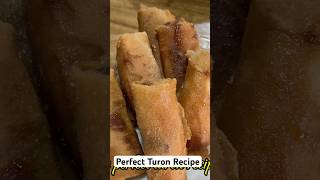 The perfect turon recipe cooking food snacks tutorial foodie [upl. by Briny]