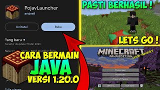 Cara Bermain Minecraft Java Android TERBARU Versi POJAV LAUNCHER  Pojav launcher  Java android [upl. by Radack]