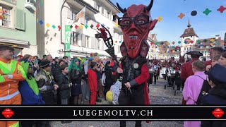 Städtlifasnacht Willisau 2024  LuegemolTV [upl. by Acinomed]