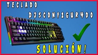 Como Solucionar Teclado Desconfigurado en Windows 1087 [upl. by Jaclyn329]