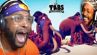 THE MAMMOTH IS SUPER OP  TABS Totally Accurate Battle Simulator  CoryxKenshin [upl. by Aciretehs]