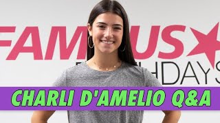 Charli DAmelios First Ever Interview [upl. by Ahsasal]