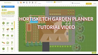 Garden Planner  Hortisketch 20 Tutorial [upl. by Aytac]