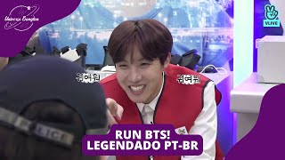 LEGENDADO PTBR Run BTS 2018  EP48  Proteja a Vila Bangtan P2 [upl. by Lemor]