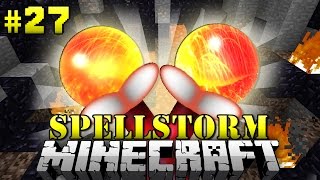 Der MAGISCHE Stab der FEUERBRUNST  Minecraft Spellstorm 027 DeutschHD [upl. by Sina645]