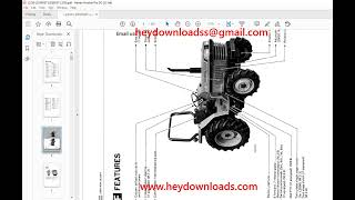 Kubota L2250 L2550GST L2850GST L3250 Tractor Workshop Manual [upl. by Nalla]