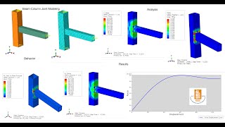 ABAQUS Tutorial Steel Beamcolumn joint failure [upl. by Winonah155]